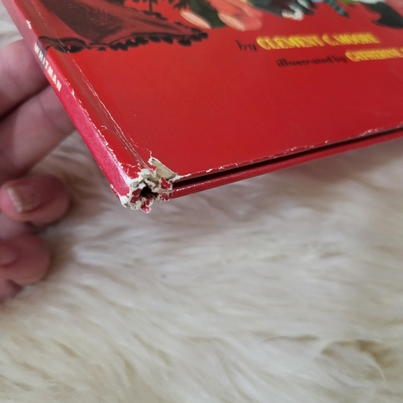 VTG 1960 NIGHT BEFORE CHRISTMAS Whitman Giant Tell a Tale Book Clement C Moore - Picture 3 of 16